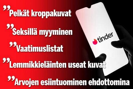 tinder miehet|Millainen on hyvä Tinder